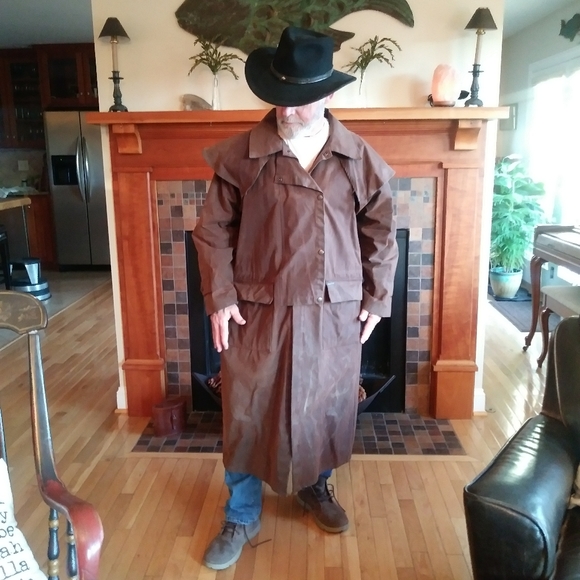 outback drover coat